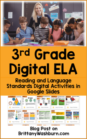3rd Grade Reading and Language Digital Resource Library