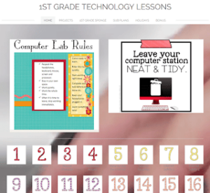1st Grade Technology Lessons and Activities