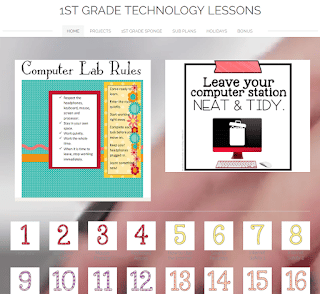 1st grade technology lesson plans and activities for the entire school year that will make a great supplement to your technology curriculum. These lesson plans and activities will save you so much time coming up with what to do during your computer lab time. Ideal for a technology teacher or a 1st grade teacher with mandatory lab time. All of the work is done for you!