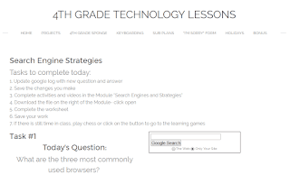 4th grade technology lesson plans and activities for the entire school year that will make a great supplement to your technology curriculum. These lesson plans and activities will save you so much time coming up with what to do during your computer lab time. Ideal for a technology teacher or a 4th grade teacher with mandatory lab time. All of the work is done for you!