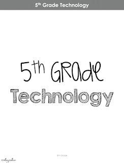 5th grade technology lesson plans and activities for the entire school year that will make a great supplement to your technology curriculum. These lesson plans and activities will save you so much time coming up with what to do during your computer lab time. Ideal for a technology teacher or a 5th grade teacher with mandatory lab time. All of the work is done for you!