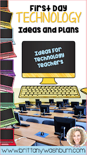 So you got the technology teaching job, now what? Whether you're coming from the general ed classroom or you're a brand new teacher, these ideas will set you up for a successful first day of class with your students.