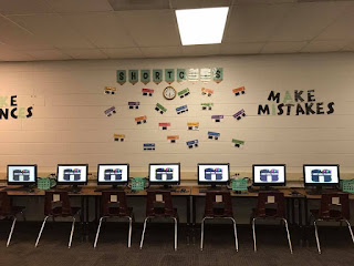 Technology Themed Decor for Classroom or Computer Lab