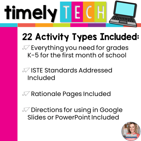Back to School K-5 Timely Tech (1) Back to School K-5 Timely Tech (1)
