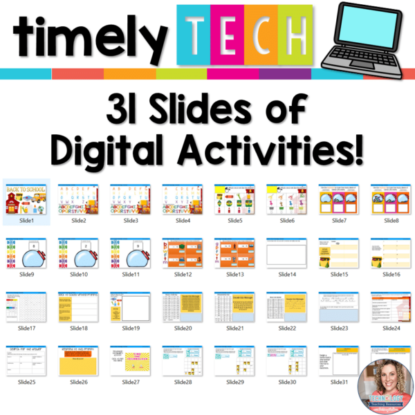 Back to School K-5 Timely Tech (4) Back to School K-5 Timely Tech (4)
