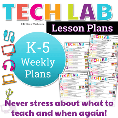 My goal with this is to free you up to take care of the other important things in your tech teacher life. Don't let your lesson plans stress you out!