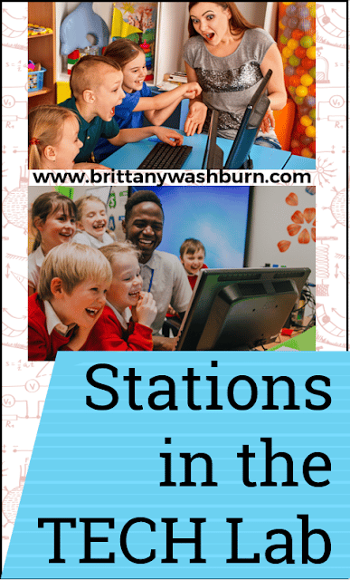 We talk about learning stations all the time in the Technology Teacher Tribe Facebook Group. The question usually sounds something like "I've been thinking about trying stations in technology class, but where do I start?"