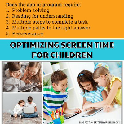 Why Children need MORE Technology Time