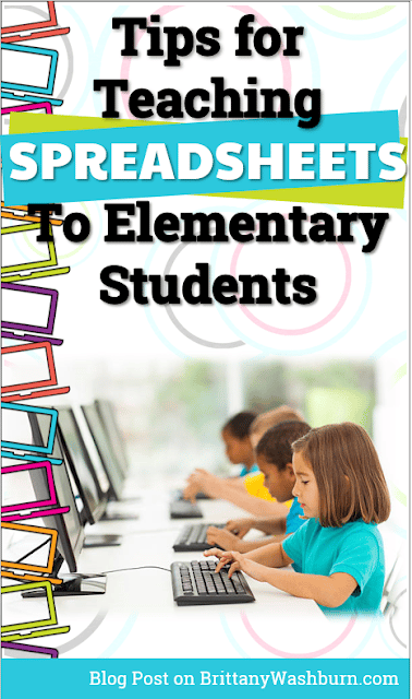 6 Tips for Teaching Spreadsheet Software to Elementary Students