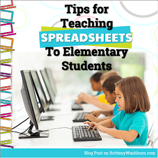 6 Tips for Teaching Spreadsheet Software to Elementary Students