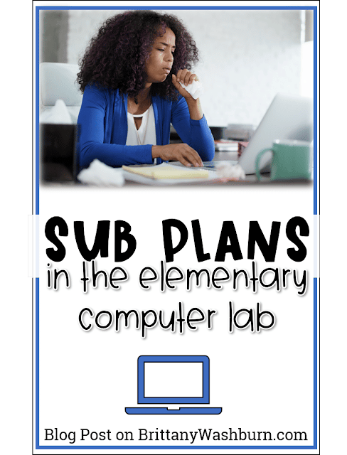 Sub Plans for the Elementary Computer Lab