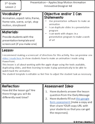 5th Grade Software Lessons for the Computer Lab