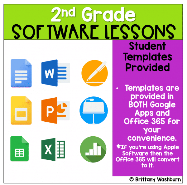 2nd Grade Software Lessons Weeks 1324 Computer Lab Technology