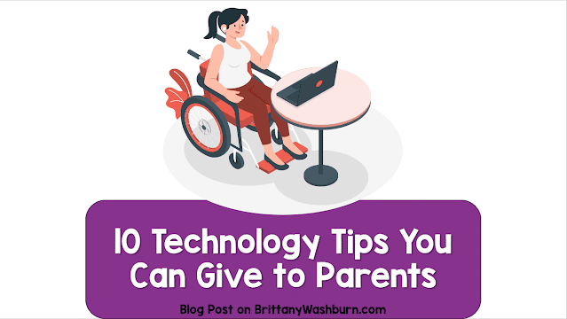 With an increasingly tech heavy curriculum, your students are likely now using technology for a lot more than tech class.  In fact, students are probably using it to complete their schoolwork in most of their classes as well as at home.  All that is not even counting everything that’s going on when they’re remote.  While the kids might be keeping up with your guidance, parents can easily feel a bit overwhelmed trying to help out at home (especially when they have multiple children).