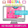 Keyboard Shortcuts Donut Theme Interactive PDF