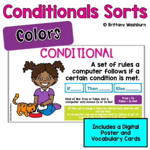 Conditional Color Digital Sorts - Beginner Computer Science