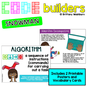 Snowman Code Builders Digital Activities