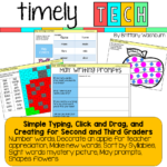Grades 2-3 Timely Tech: May Themed Computer Lab Lessons