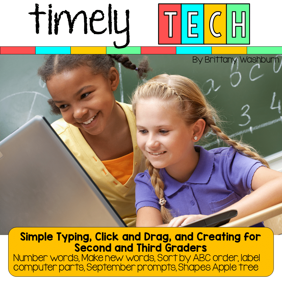 Grades 2-3 Timely Tech: September Themed Computer Lab Lessons
