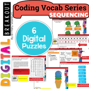 Coding Vocab Digital Breakout: Sequencing