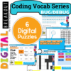 Coding Vocab Digital Breakout: Bug and Debug
