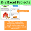 Excel Projects for Grades K-2: 5 Types of Graphs