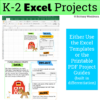 Excel Projects for Grades K-2: 5 Types of Graphs