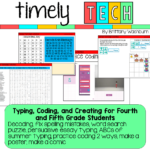 Timely Tech - 25 Summer Themed Technology Activities