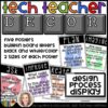 Technology Themed Decor Design Process Posters