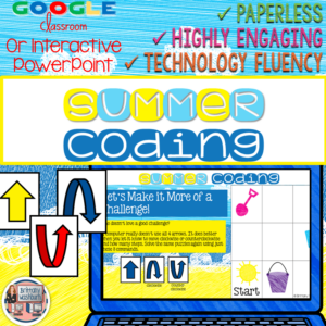 Summer Coding Digital Interactive Activities
