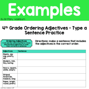 4th Grade Language Standards Digital Resource Library