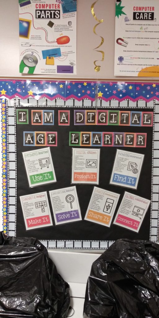 Technology Standards Display or Bulletin Board