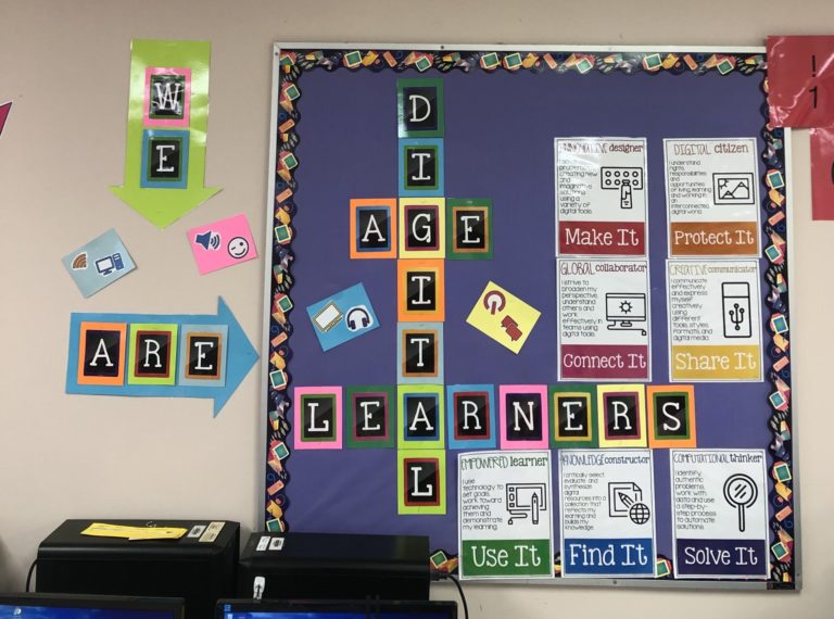 Technology Standards Display or Bulletin Board