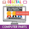 Computer Parts Crayon Theme Interactive PDF