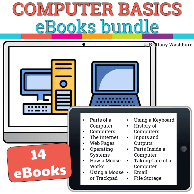 Computer Basics Booklets Bundle