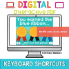 Keyboard Shortcuts Jellybean Theme Interactive PDF
