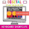 Keyboard Shortcuts Blossom Theme Interactive PDF