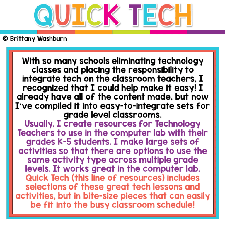 Keyboarding Practice Activities Quick Tech 3rd Grade