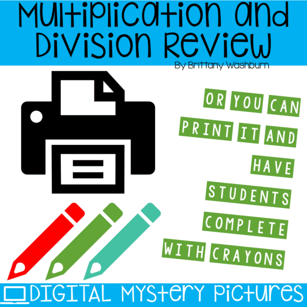 June Digital Mystery Pictures for Multiplication and Division Practice (6) June Digital Mystery Pictures for Multiplication and Division Practice (6)