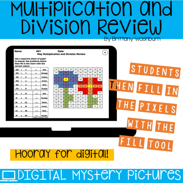 May Digital Mystery Pictures for Multiplication and Division (3) May Digital Mystery Pictures for Multiplication and Division (3)
