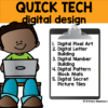 Digital Design Activities Quick Tech Kindergarten