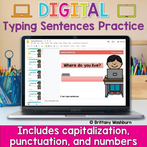 Typing Sentences Practice Activity (4) Typing Sentences Practice Activity (4)