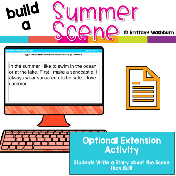 Build a Summer Scene Digital Glyph Activity (4) Build a Summer Scene Digital Glyph Activity (4)