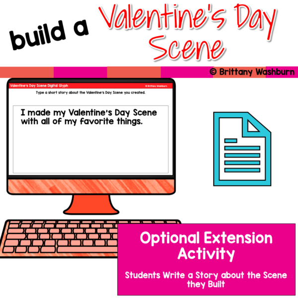 Valentines Day Digital Glyph (4) Valentines Day Digital Glyph (4)