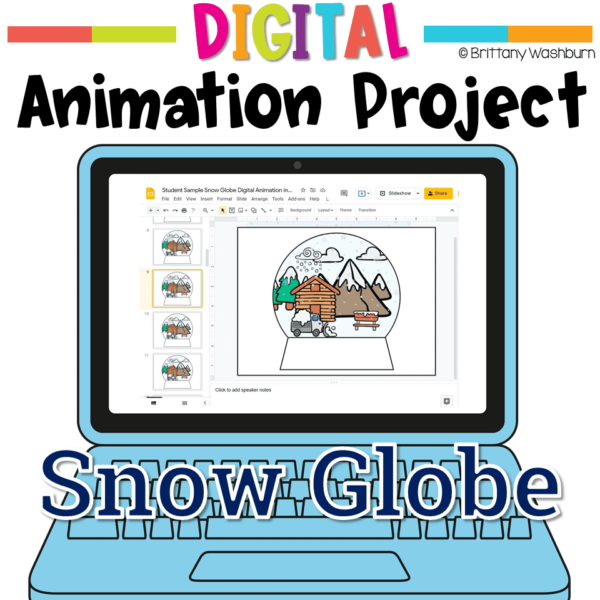 Snow Globe Digital Animation Project (1) Snow Globe Digital Animation Project (1)