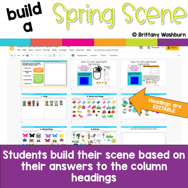Build a Spring Scene Digital Glyph (2) Build a Spring Scene Digital Glyph (2)