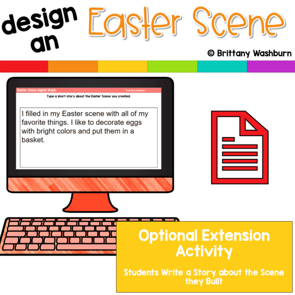 Design an Easter Scene digital glyph (4) Design an Easter Scene digital glyph (4)