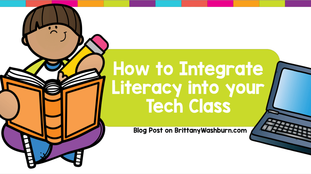 Integrating literacy into your tech classes is easier than you think with these tech tools for writing, reading, and literacy practice.