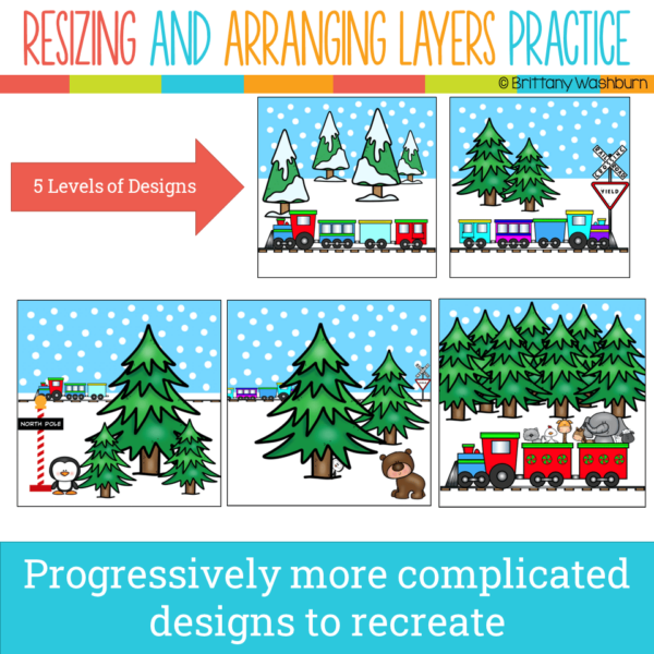 Winter train graphic design activity (4) Winter train graphic design activity (4)