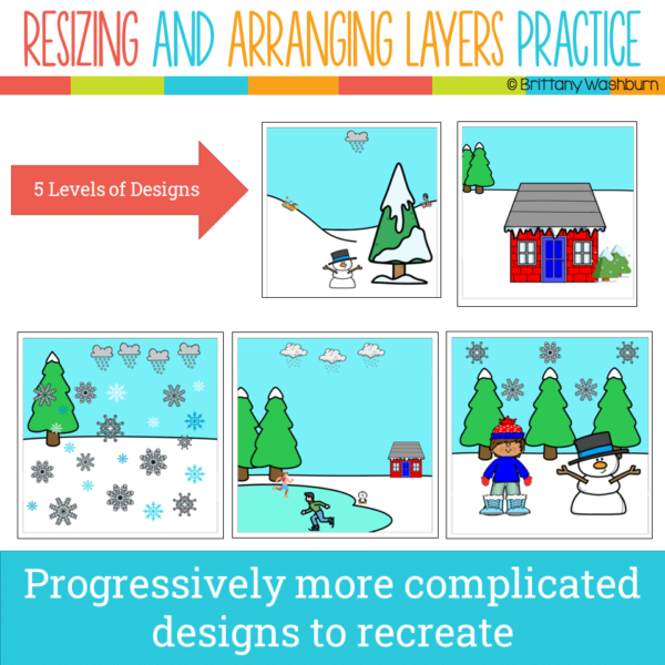 Winter theme graphic design lesson and activity (4) Winter theme graphic design lesson and activity (4)